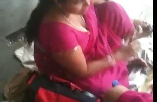 Busty Indian MILF on a Train Station 2 (o) (o)