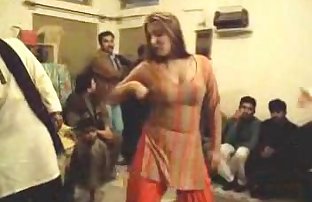 Hot big boobs pakistani shemale dancing in private show